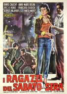 Samedi soir - Italian Movie Poster (xs thumbnail)