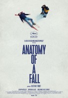 Anatomie d&#039;une chute - Canadian Movie Poster (xs thumbnail)