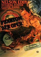 Phantom of the Opera - German Movie Poster (xs thumbnail)