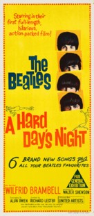 A Hard Day&#039;s Night - Australian Movie Poster (xs thumbnail)