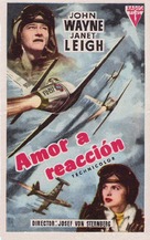 Jet Pilot - Spanish Movie Poster (xs thumbnail)