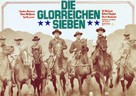 The Magnificent Seven - German Movie Poster (xs thumbnail)
