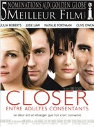 Closer - French Movie Poster (xs thumbnail)