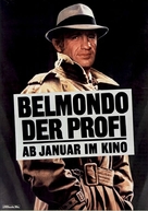 Le professionnel - German Movie Poster (xs thumbnail)