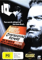 Mr. Arkadin - Australian DVD movie cover (xs thumbnail)