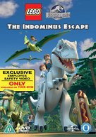 &quot;Lego Jurassic World: The Indominus Escape&quot; - British DVD movie cover (xs thumbnail)