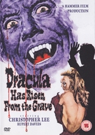 Dracula Has Risen from the Grave - British DVD movie cover (xs thumbnail)