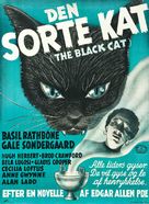 The Black Cat - Danish Movie Poster (xs thumbnail)