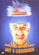 The Man with Two Brains - German DVD movie cover (xs thumbnail)