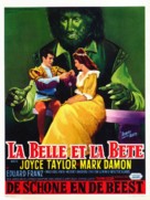 Beauty and the Beast - Belgian Movie Poster (xs thumbnail)
