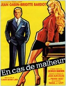En cas de malheur - Belgian Movie Poster (xs thumbnail)