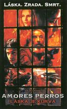 Amores Perros - Czech VHS movie cover (xs thumbnail)