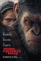 War for the Planet of the Apes - Polish Movie Poster (xs thumbnail)