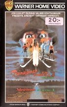 A Nightmare On Elm Street 3: Dream Warriors - Finnish VHS movie cover (xs thumbnail)