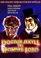 Dr. Jekyll y el Hombre Lobo - German DVD movie cover (xs thumbnail)