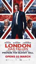 London Has Fallen - Singaporean Movie Poster (xs thumbnail)