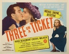 Three on a Ticket - Movie Poster (xs thumbnail)