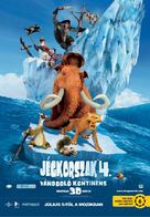 Ice Age: Continental Drift - Hungarian Movie Poster (xs thumbnail)