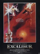Excalibur - French Movie Poster (xs thumbnail)