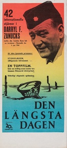 The Longest Day - Swedish Movie Poster (xs thumbnail)