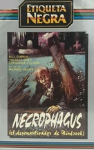 Necrophagus - Spanish VHS movie cover (xs thumbnail)