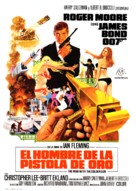 The Man With The Golden Gun - Spanish Movie Poster (xs thumbnail)