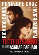 Todos lo saben - Italian Movie Poster (xs thumbnail)