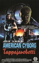 American Cyborg: Steel Warrior - Finnish VHS movie cover (xs thumbnail)