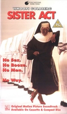 Sister Act - British VHS movie cover (xs thumbnail)