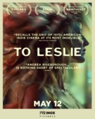 To Leslie - Indian Movie Poster (xs thumbnail)