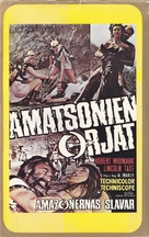 Le amazzoni - donne d&#039;amore e di guerra - Finnish VHS movie cover (xs thumbnail)