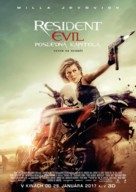 Resident Evil: The Final Chapter - Slovak Movie Poster (xs thumbnail)