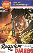 R&egrave;quiem para el gringo - German VHS movie cover (xs thumbnail)