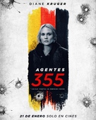 The 355 - Spanish Movie Poster (xs thumbnail)