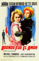 Where Love Has Gone - Spanish Movie Poster (xs thumbnail)