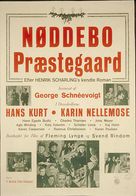 N&oslash;ddebo pr&aelig;stegaard - Danish Movie Poster (xs thumbnail)