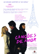 Les chansons d&#039;amour - Portuguese Movie Poster (xs thumbnail)