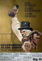 Paint Your Wagon - Swedish Movie Poster (xs thumbnail)
