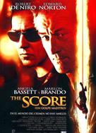 The Score - Spanish Movie Poster (xs thumbnail)
