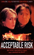 Acceptable Risk - French VHS movie cover (xs thumbnail)