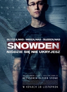 Snowden - Polish Movie Poster (xs thumbnail)