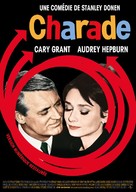 Charade - French Re-release movie poster (xs thumbnail)