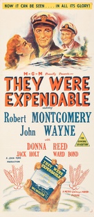 They Were Expendable - Australian Movie Poster (xs thumbnail)