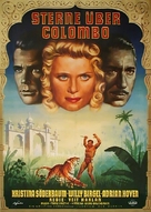 Sterne &uuml;ber Colombo - German Movie Poster (xs thumbnail)