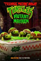 Teenage Mutant Ninja Turtles Mutant Mayhem 2023 Movie Poster - Listentee