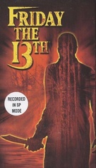 Friday the 13th - VHS movie cover (xs thumbnail)