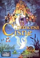 The Swan Princess - Spanish DVD movie cover (xs thumbnail)
