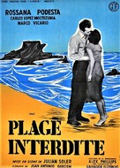 Playa prohibida - French Movie Poster (xs thumbnail)
