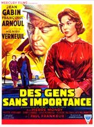 Des gens sans importance - Belgian Movie Poster (xs thumbnail)