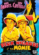 Abbott and Costello Meet the Mummy - French Movie Poster (xs thumbnail)